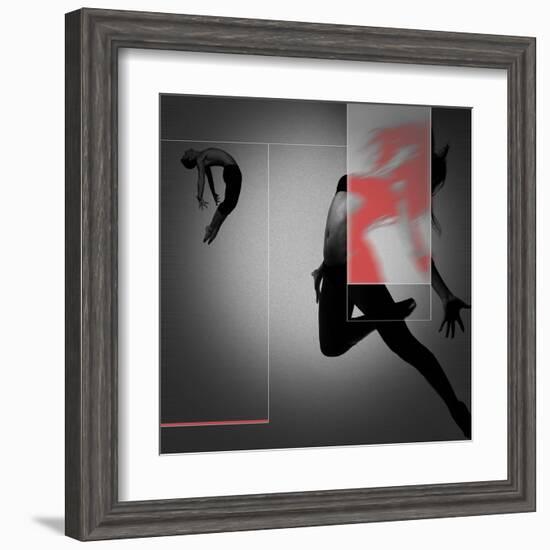 Flight-NaxArt-Framed Art Print