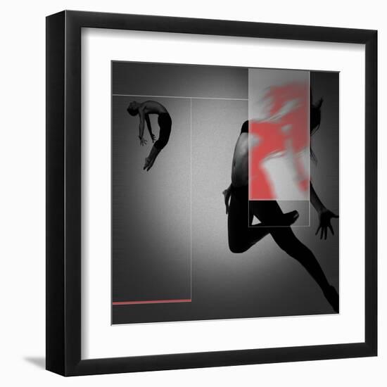 Flight-NaxArt-Framed Art Print