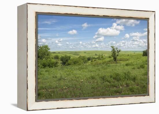 Flint Hills of Kansas-Michael Scheufler-Framed Premier Image Canvas