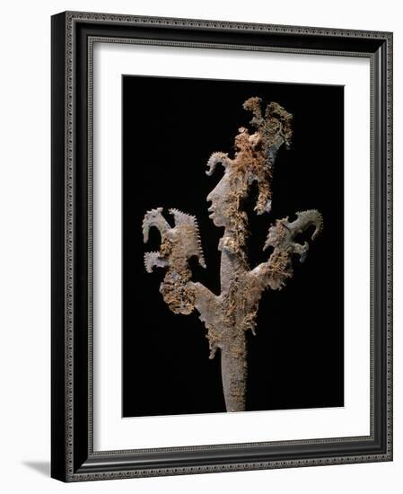 Flints, Maya, Copan, Honduras-Kenneth Garrett-Framed Photographic Print