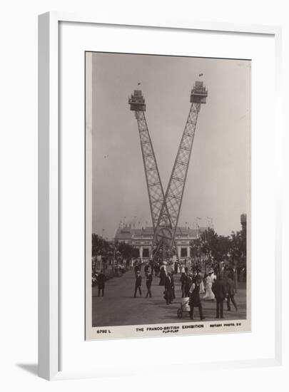 Flip-Flap, Franco-British Exhibition, White City, London, 1908-null-Framed Photographic Print