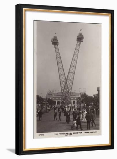 Flip-Flap, Franco-British Exhibition, White City, London, 1908-null-Framed Photographic Print