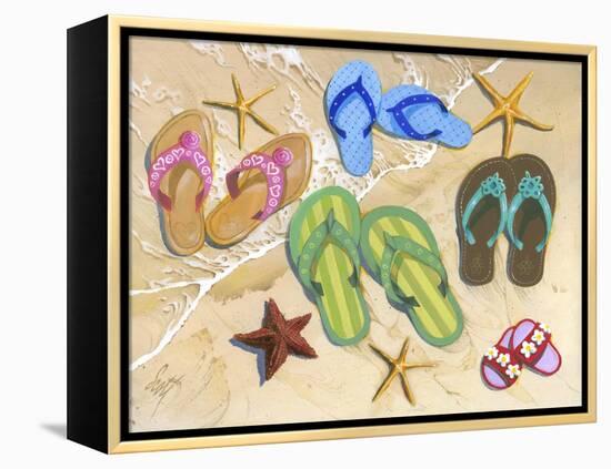 Flip-Flip Family-Scott Westmoreland-Framed Stretched Canvas