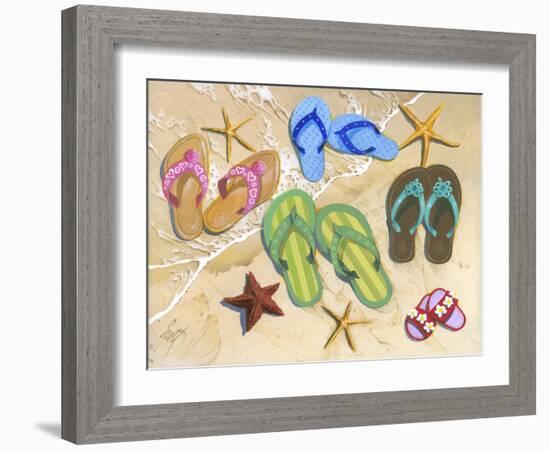 Flip-Flip Family-Scott Westmoreland-Framed Art Print