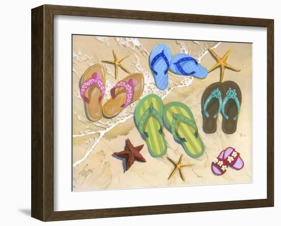 Flip-Flip Family-Scott Westmoreland-Framed Art Print