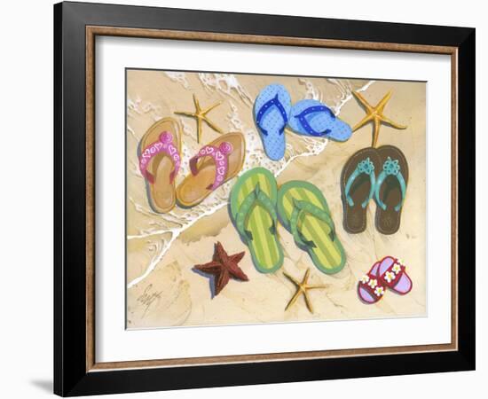 Flip-Flip Family-Scott Westmoreland-Framed Art Print