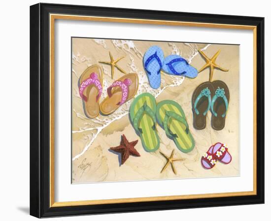 Flip-Flip Family-Scott Westmoreland-Framed Art Print