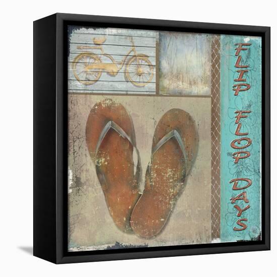 Flip Flop Days-Karen Williams-Framed Premier Image Canvas