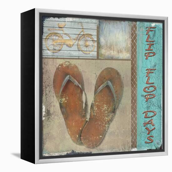 Flip Flop Days-Karen Williams-Framed Premier Image Canvas