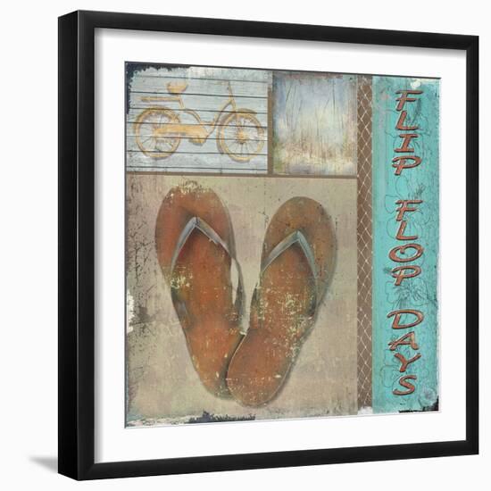 Flip Flop Days-Karen Williams-Framed Giclee Print