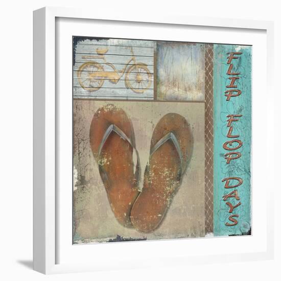 Flip Flop Days-Karen Williams-Framed Giclee Print