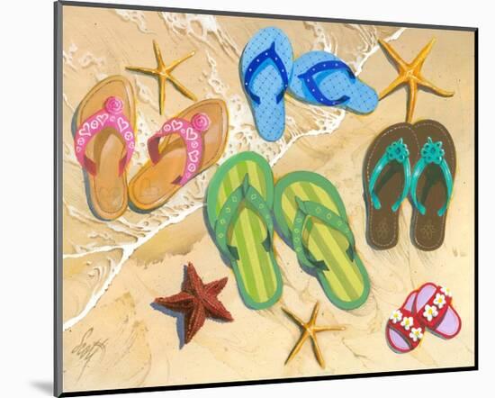 Flip Flop Family-Scott Westmoreland-Mounted Art Print