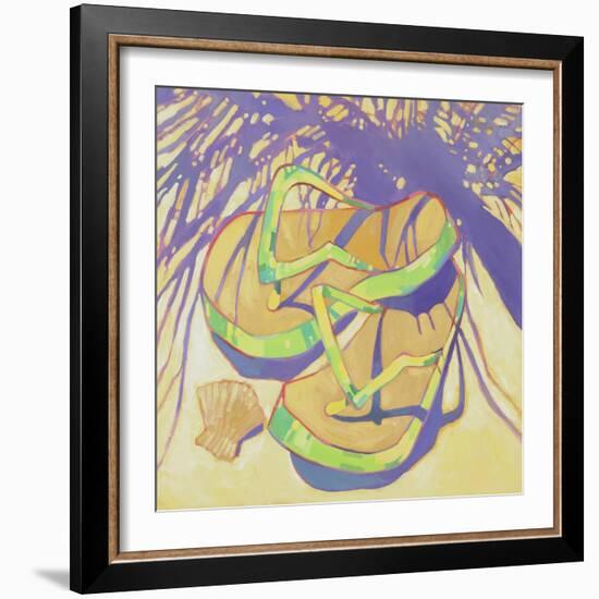 FlipFlops 2-Darrell Hill-Framed Giclee Print