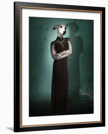 Flipopia-Lynne Davies-Framed Photographic Print