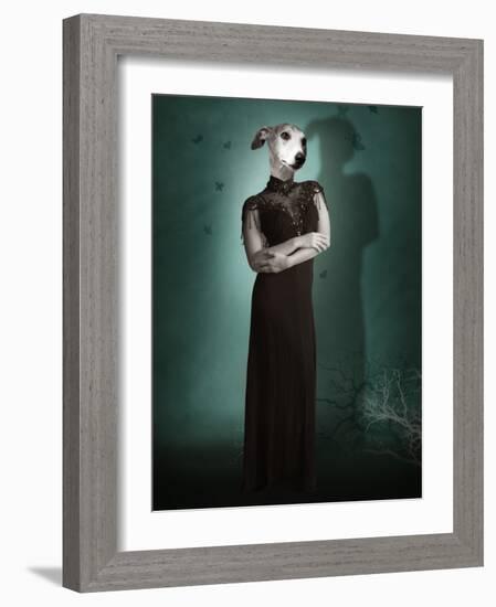 Flipopia-Lynne Davies-Framed Photographic Print