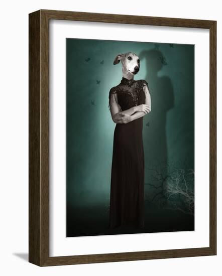 Flipopia-Lynne Davies-Framed Photographic Print