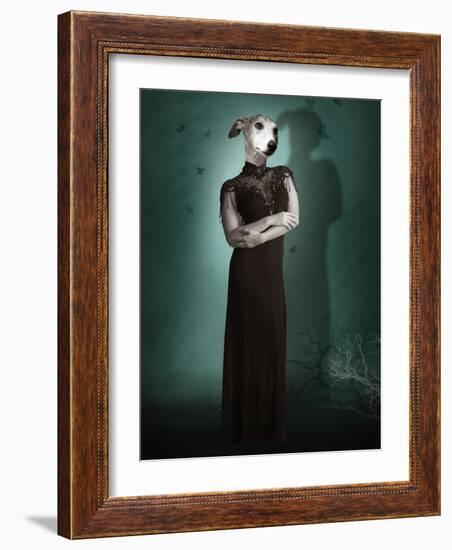 Flipopia-Lynne Davies-Framed Photographic Print