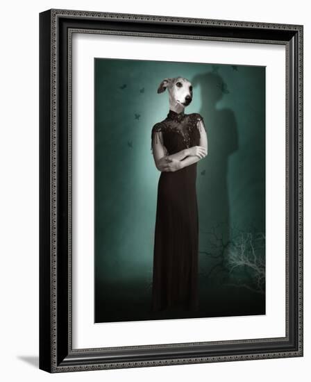 Flipopia-Lynne Davies-Framed Photographic Print