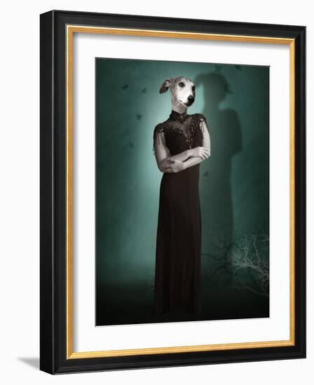 Flipopia-Lynne Davies-Framed Photographic Print