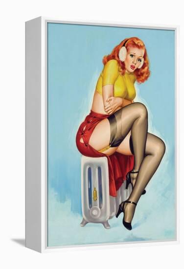 Flirt Magazine; Chilly-Peter Driben-Framed Stretched Canvas