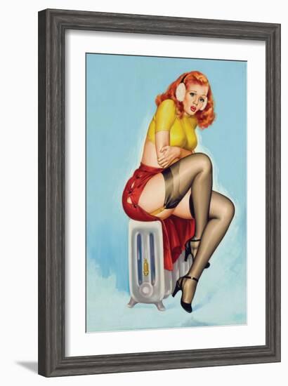 Flirt Magazine; Chilly-Peter Driben-Framed Art Print