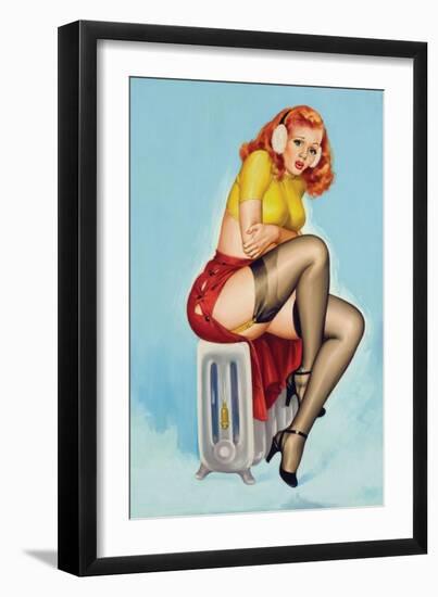 Flirt Magazine; Chilly-Peter Driben-Framed Art Print