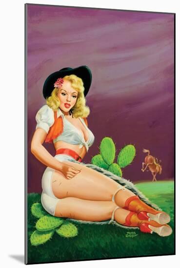 Flirt Magazine; Fallin' on the Cactus-Peter Driben-Mounted Art Print