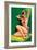 Flirt Magazine; Pinup with Hat-Peter Driben-Framed Art Print