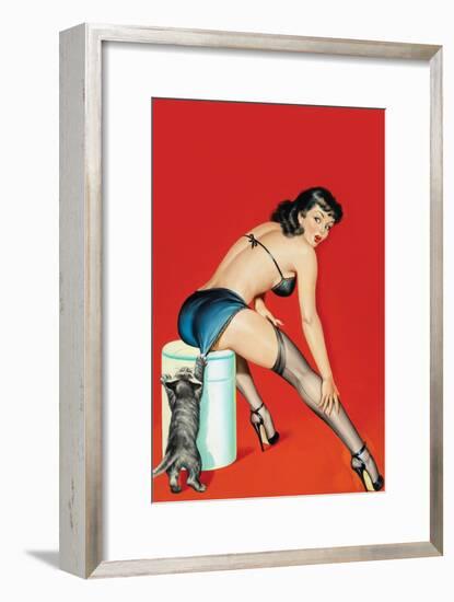 Flirt Magazine; Playful Pussy-Peter Driben-Framed Art Print