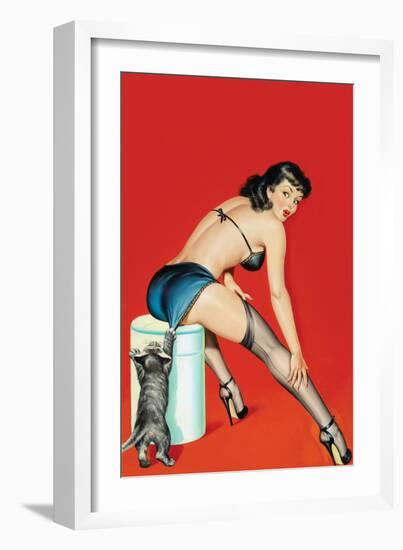 Flirt Magazine; Playful Pussy-Peter Driben-Framed Premium Giclee Print