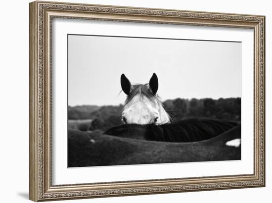 Flirt-Aledanda-Framed Art Print