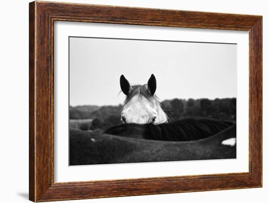 Flirt-Aledanda-Framed Art Print