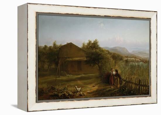 Flirtation, 1875-David Gilmour Blythe-Framed Premier Image Canvas