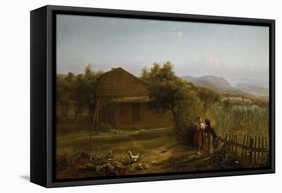 Flirtation, 1875-David Gilmour Blythe-Framed Premier Image Canvas