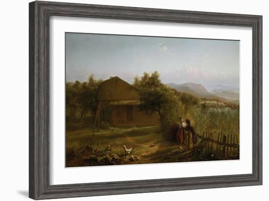 Flirtation, 1875-David Gilmour Blythe-Framed Giclee Print