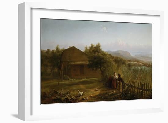 Flirtation, 1875-David Gilmour Blythe-Framed Giclee Print