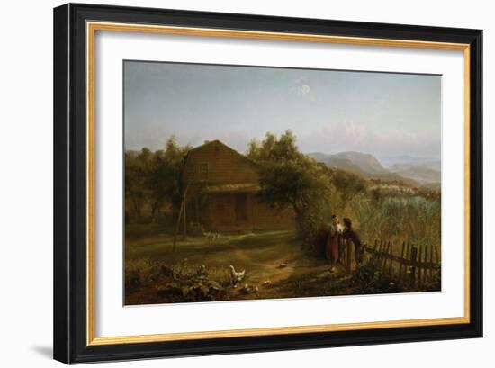 Flirtation, 1875-David Gilmour Blythe-Framed Giclee Print