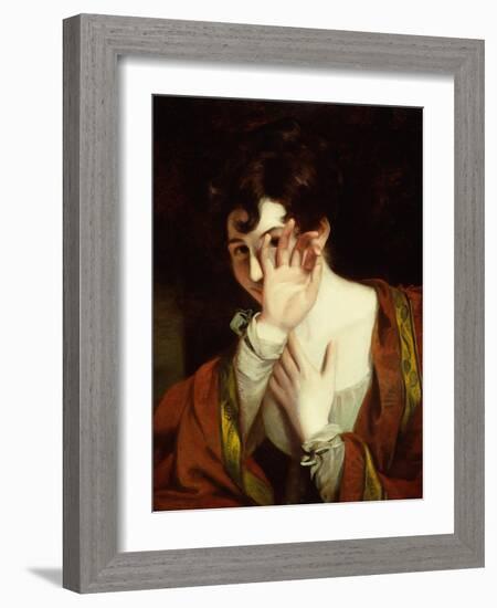 Flirtation by Thomas Sully-Thomas Sully-Framed Giclee Print