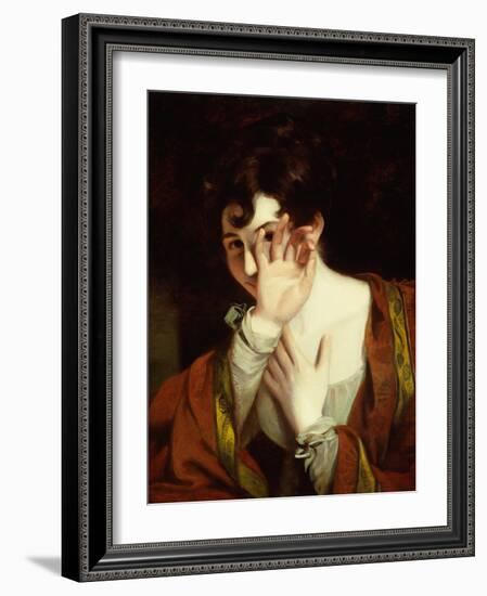 Flirtation by Thomas Sully-Thomas Sully-Framed Giclee Print