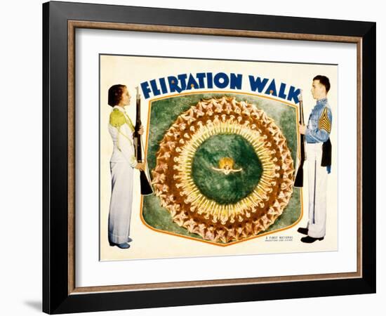 Flirtation Walk, Ruby Keeler, Dick Powell, 1934-null-Framed Photo