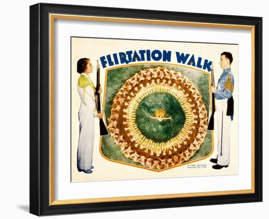 Flirtation Walk, Ruby Keeler, Dick Powell, 1934-null-Framed Photo