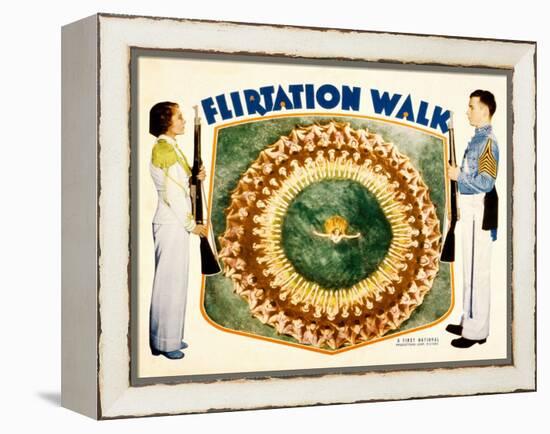 Flirtation Walk, Ruby Keeler, Dick Powell, 1934-null-Framed Stretched Canvas