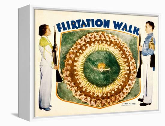 Flirtation Walk, Ruby Keeler, Dick Powell, 1934-null-Framed Stretched Canvas