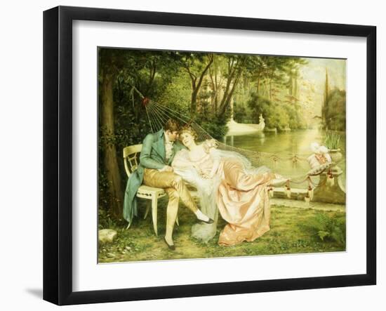 Flirtation-Joseph Frederic Soulacroix-Framed Giclee Print