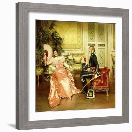 Flirtation-Joseph Frederick Charles Soulacroix-Framed Giclee Print