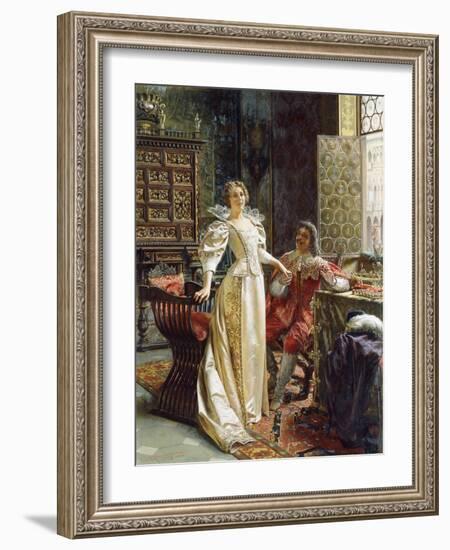 Flirtation-Joseph Frederic Soulacroix-Framed Giclee Print