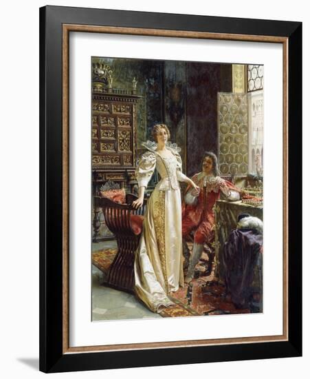 Flirtation-Joseph Frederic Soulacroix-Framed Giclee Print