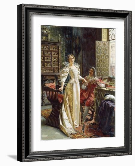 Flirtation-Joseph Frederic Soulacroix-Framed Giclee Print