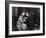 Flirtatious Woman with Angry Man-null-Framed Photo