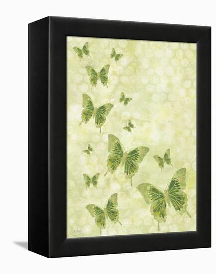 Flittering Butterflies-Bee Sturgis-Framed Stretched Canvas